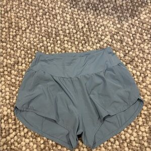 Women's Blue Athletic Shorts